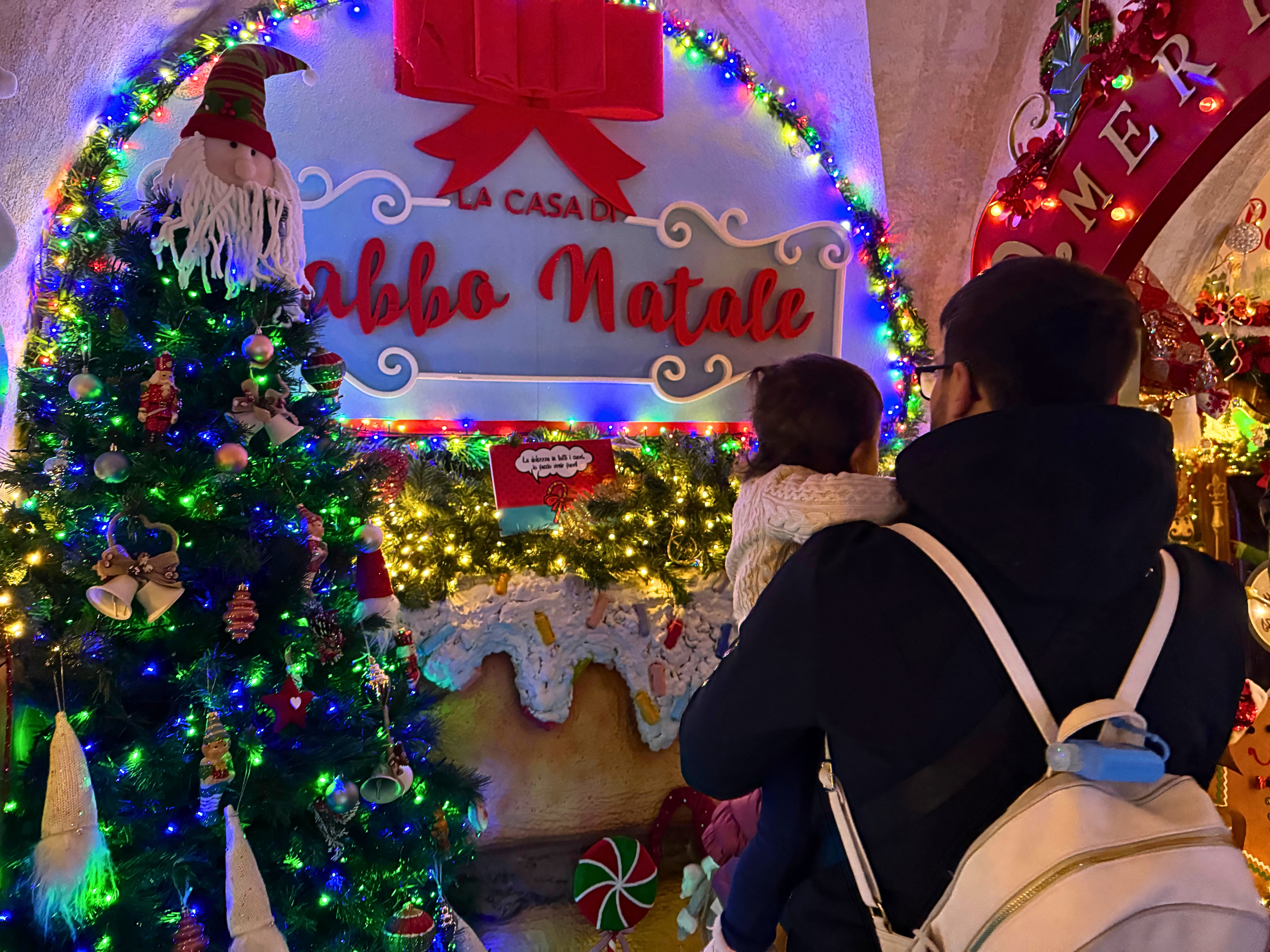 La casa di Babbo Natale a Locorotondo