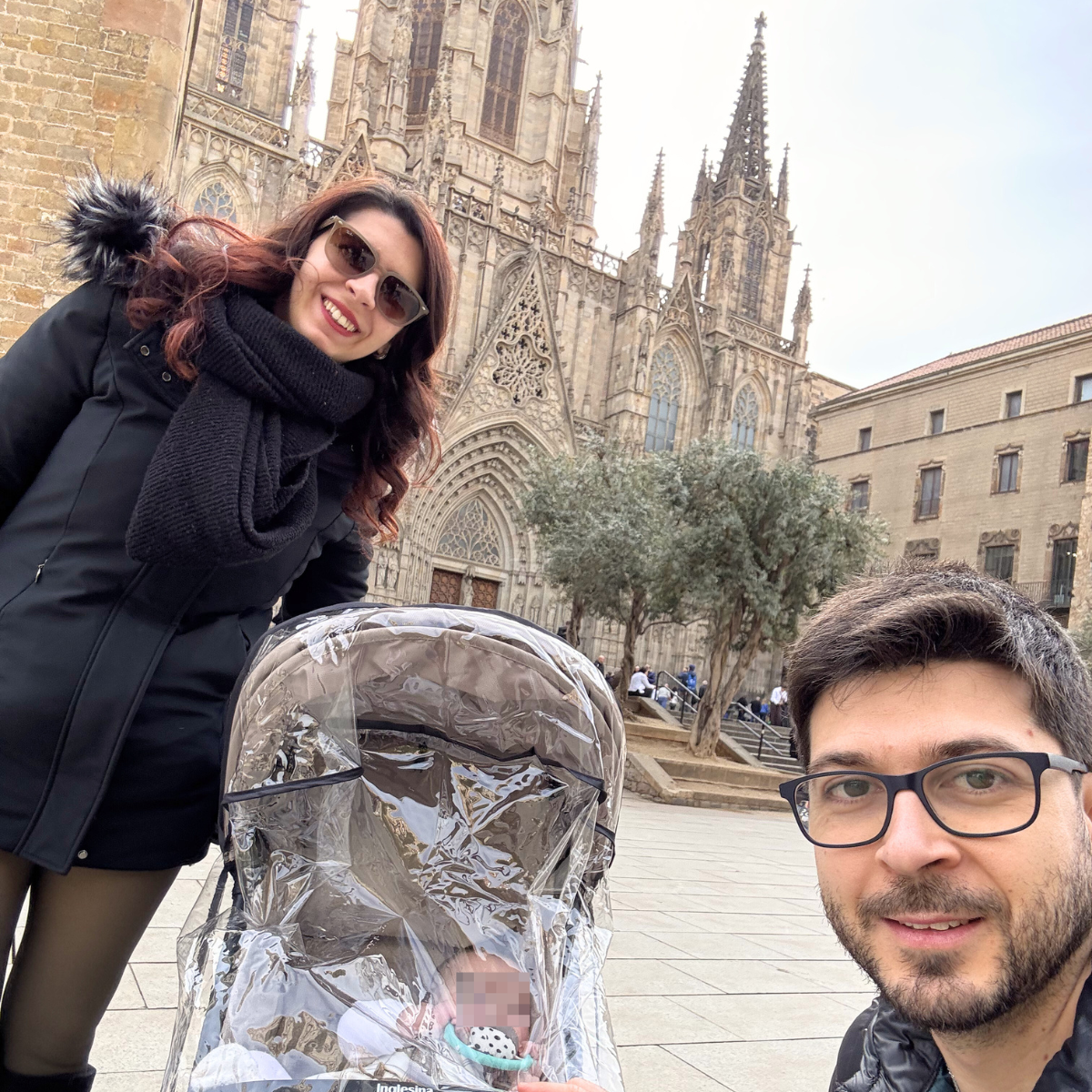 cattedrale gotica barcellona quartiere gotico viaggio famiglia