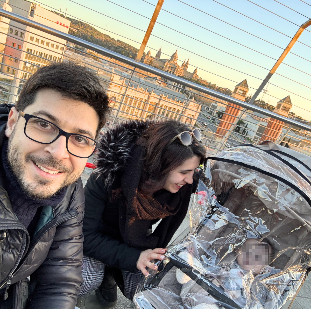 vista panoramica Barcellona terrazza Arenas Plaza de Espana